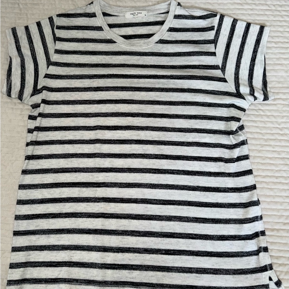 Rag & Bone striped t-shirt/ size small